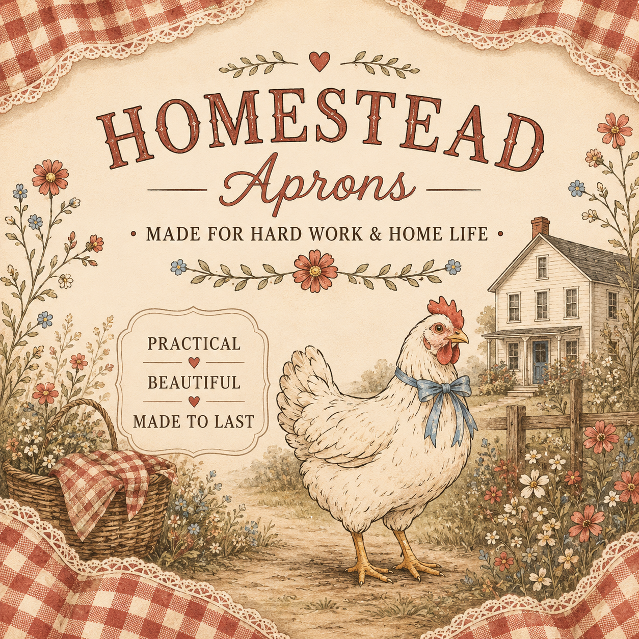 The Homesteader Apron